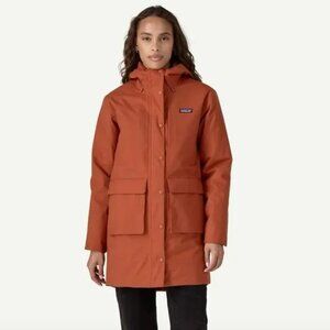 Patagonia Women's Pine Bank 3-1 Parka Burnished Red Orange Medium